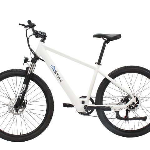 Bicicleta electrica mistyle blanca