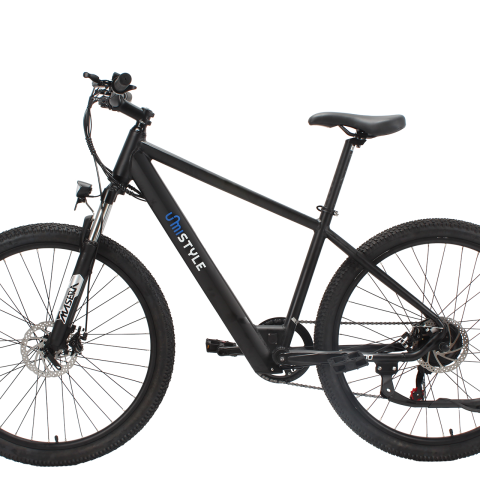 Bicicleta electrica em100 negra