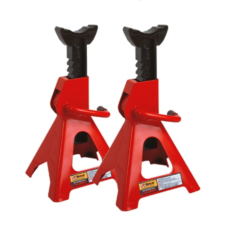 Par Soportes Gato 3 Ton Auto Camioneta Trípode Caballete